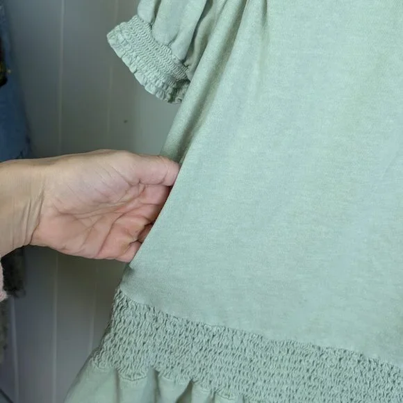 Free People jenny Light Green Mini Dress - Picture 8 of 8